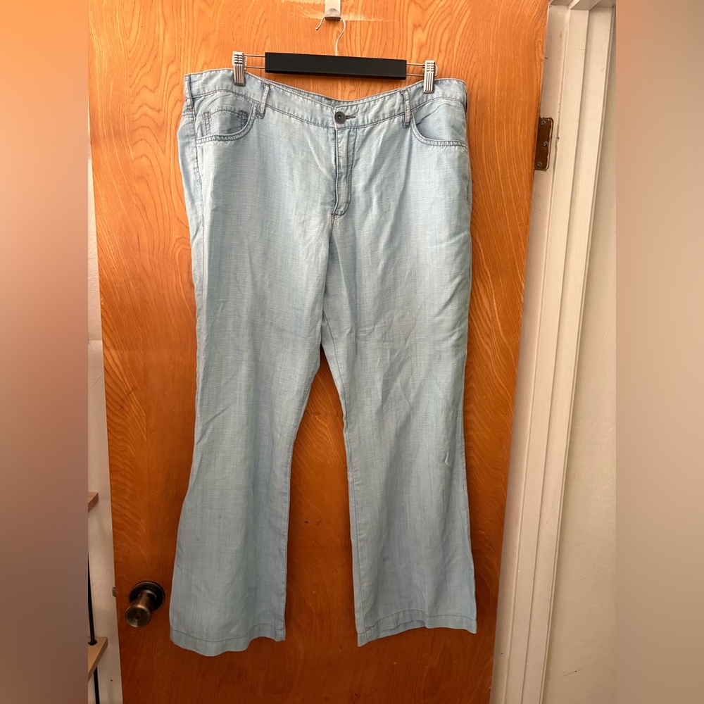 Anthropologie Pilcro Light Blue Flare Jeans 33